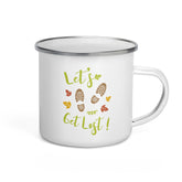 "Let's Get Lost" Enamel Camping Mug